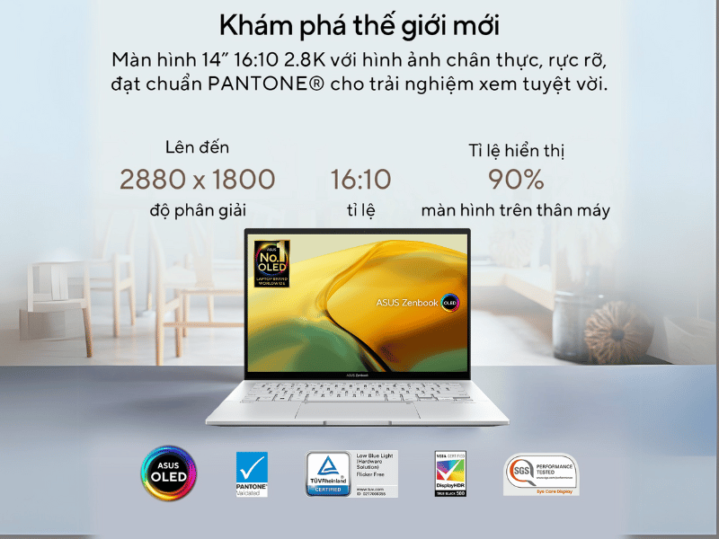 Mới 100% ASUS Zenbook 14 OLED UX3402V