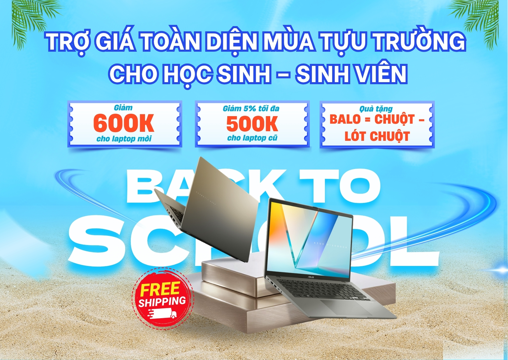Đối tượng Học sinh - Sinh viên áp dụng khuyến mãi