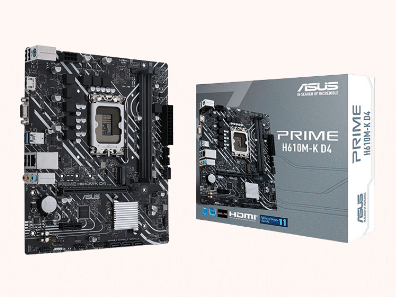 THPC Gaming 2/ Core i3-12100F/ H610/ 8GB RAM/ 500GB SSD/ RX 6500 XT