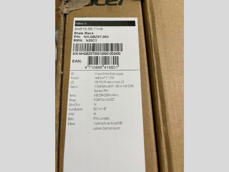 Acer Nitro AN515 2021
