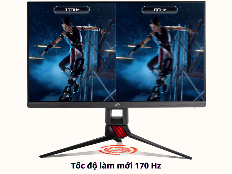 Màn hình Asus ROG XG279Q 27inch/ QHD/ IPS/ 170Hz/ 1ms nhỏ gọn