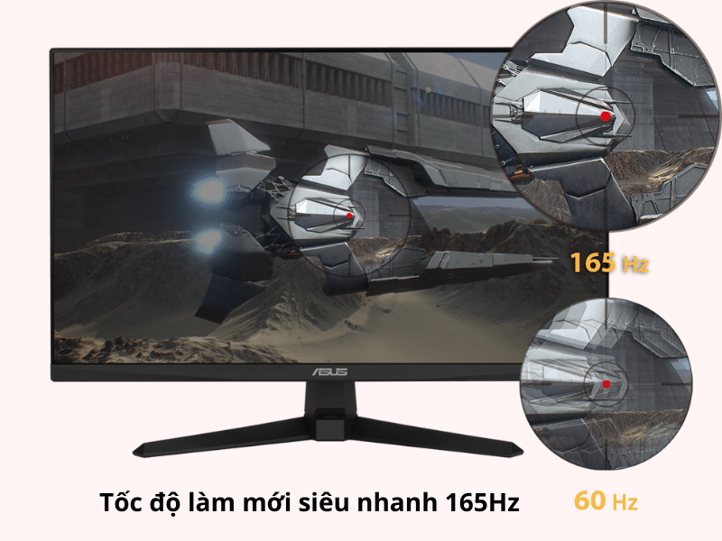 M&agrave;n h&igrave;nh Asus TUF Gaming VG247Q1A 23.8 inch FHD (1920 x 1080)/ VA/ 165Hz/ 1ms