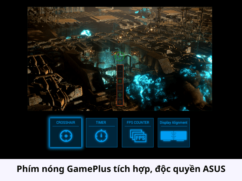 M&agrave;n h&igrave;nh Asus TUF Gaming VG259QR - 24.5 inch FHD/ IPS/ 165Hz/ 1ms