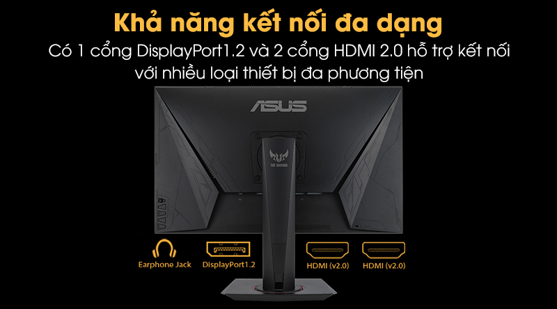 M&agrave;n h&igrave;nh ASUS Tuf Gaming VG279QM 27 inch/ FHD/ Fast IPS/ 280Hz/ 1ms