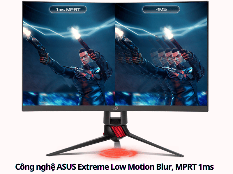 M&agrave;n h&igrave;nh cong Asus ROG Strix XG27WQ 27 inch/ QHD/ VA/ 165Hz/ 1ms
