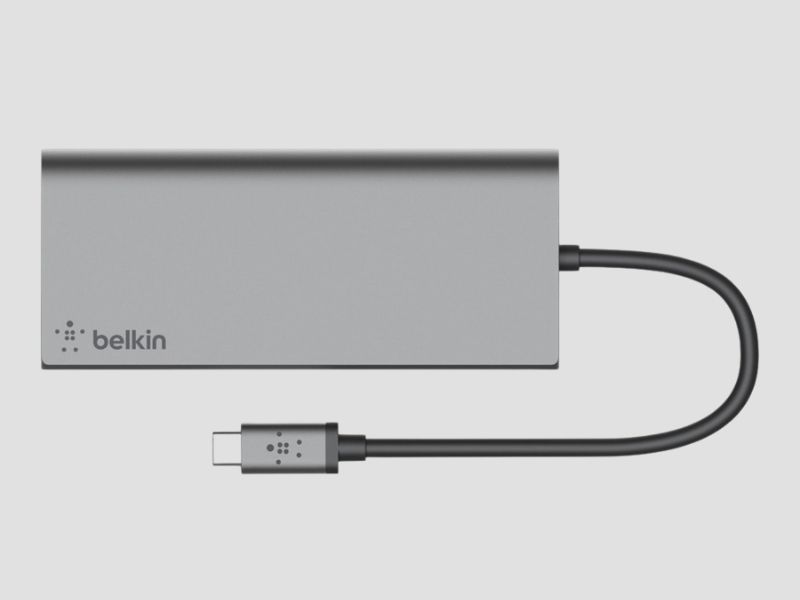 Cáp Hub USB Type C Multimedia 6 in 1 Belkin (F4U092btSGY)