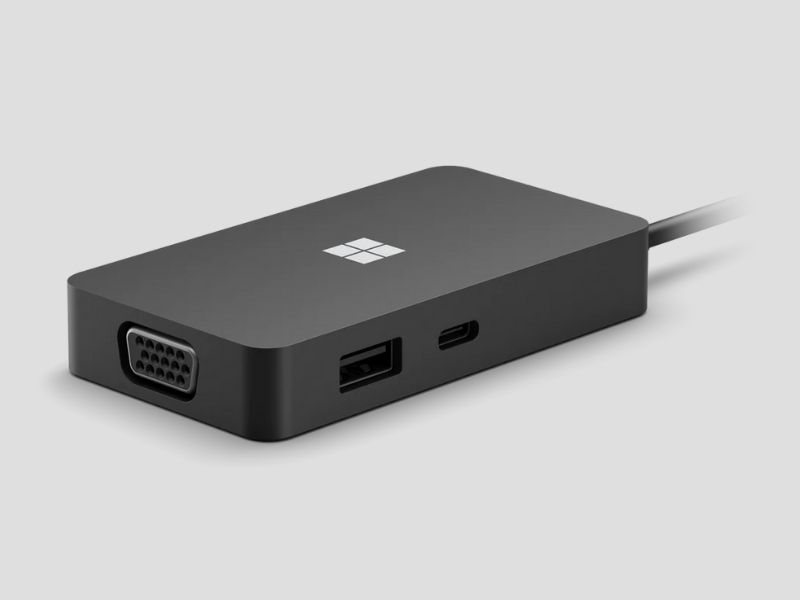 Cáp Microsoft USB-C® Travel Hub (8NLWZ0MQK26D)