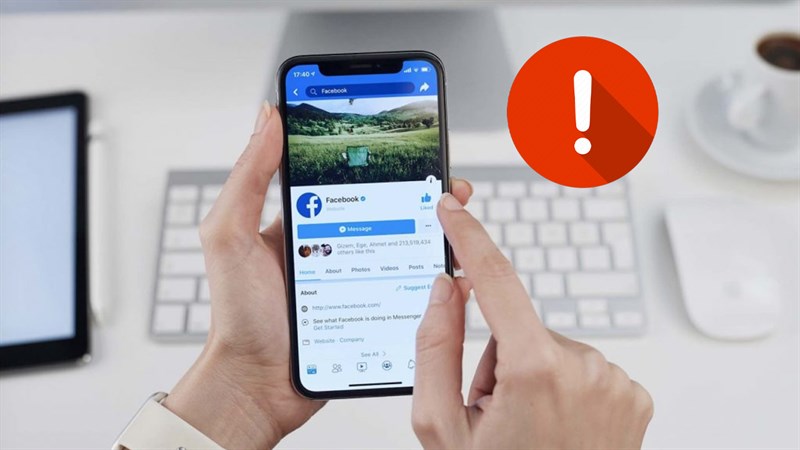Cách báo cáo sự cố trên facebook