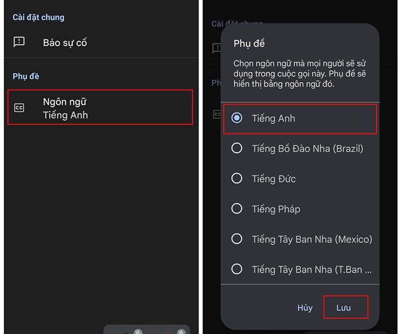 C&aacute;ch bật chế độ phụ đề tr&ecirc;n google meet