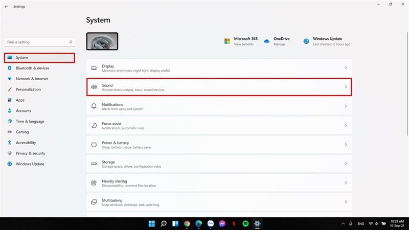 Cách cài đặt micro trên máy tính Windows 11