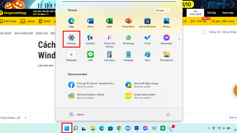C&aacute;ch chuyển windows 11 home l&ecirc;n windows 11 pro