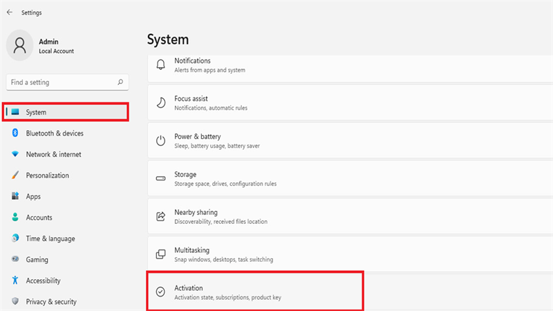 C&aacute;ch chuyển windows 11 home l&ecirc;n windows 11 pro