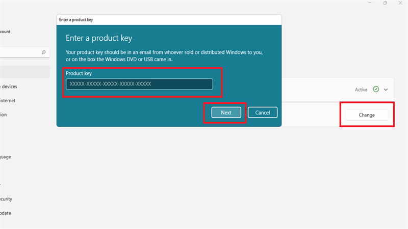 C&aacute;ch chuyển windows 11 home l&ecirc;n windows 11 pro