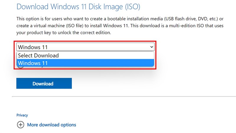C&aacute;ch tạo USB c&agrave;i đặt Windows 11