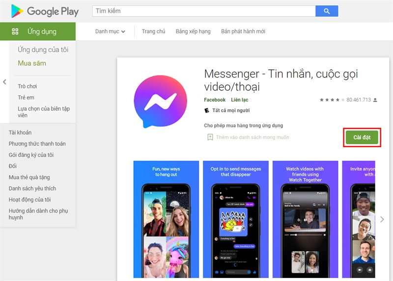 C&aacute;ch tắt trạng th&aacute;i online tr&ecirc;n Messenger