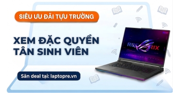 Khuyến mãi Laptop Mới