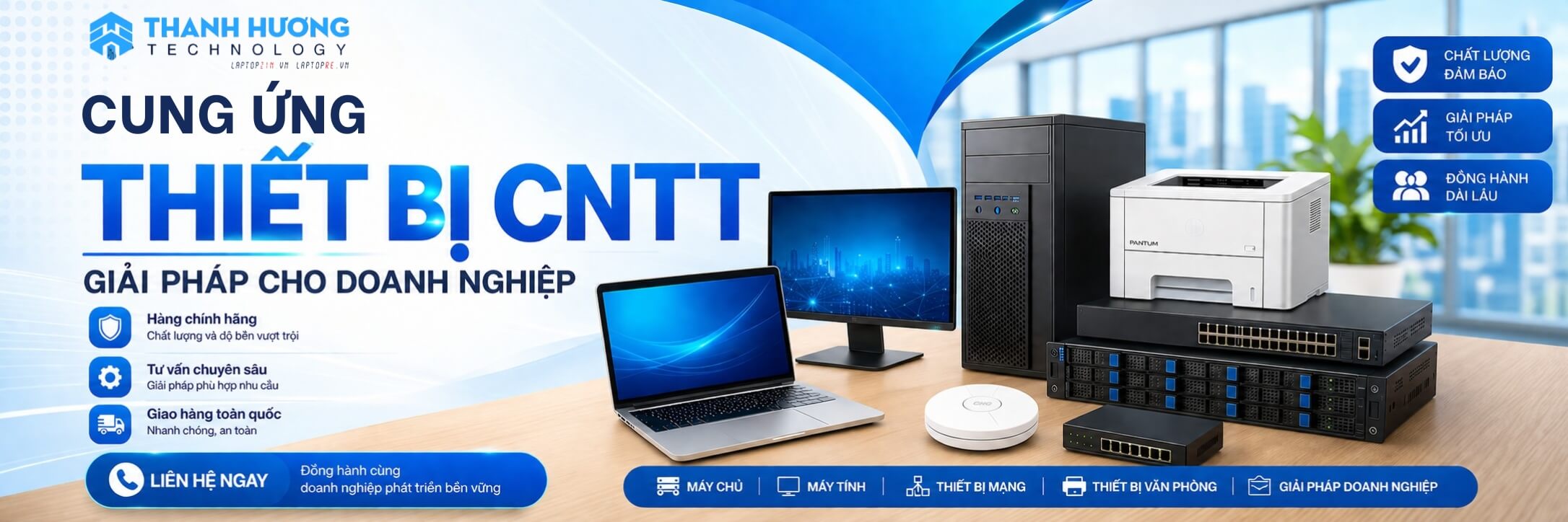 Thiết bị IT chính hãng tại Thanh Hương