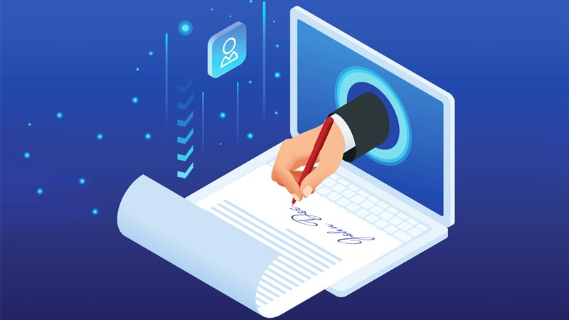 Cách tạo chữ ký điện tử trực tuyến trên máy tính nhanh chóng, đơn giản chỉ với vài bước