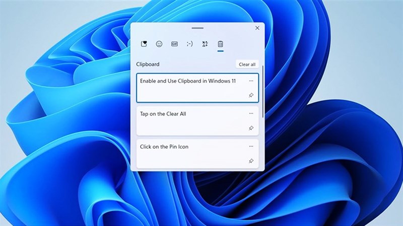 Cách xem lịch sử Clipboard trên Windows 11, giúp bạn dễ dàng tìm thấy thông tin quan trọng mà bạn đã sao chép
