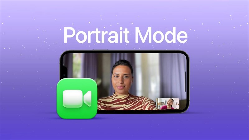 2 cách bật chế độ chụp chân dung (Portrait Mode) cho FaceTime trên iOS 15