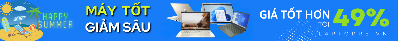 Banner Laptop HP Envy X360 Mới