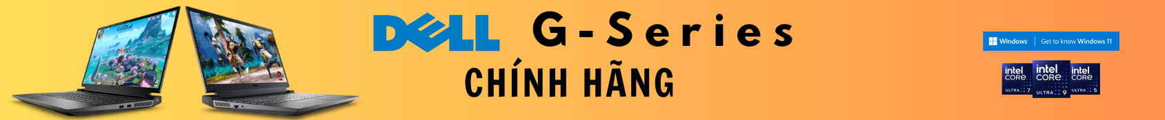 Banner Dell G Series Gaming Mới