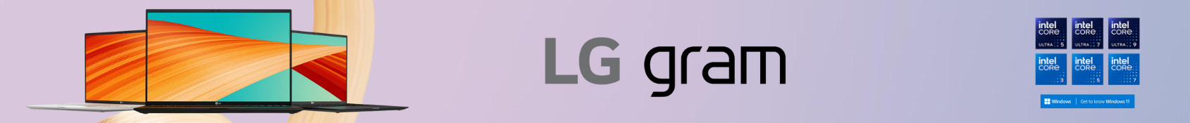 Banner Laptop LG Gram Mới Chính Hãng