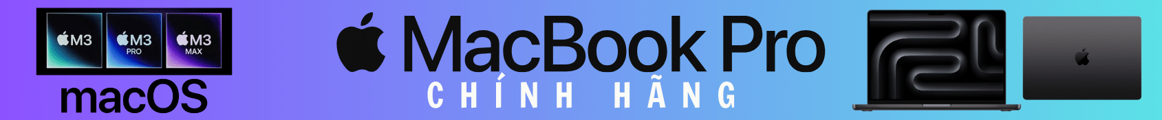 Banner Macbook Pro Mới