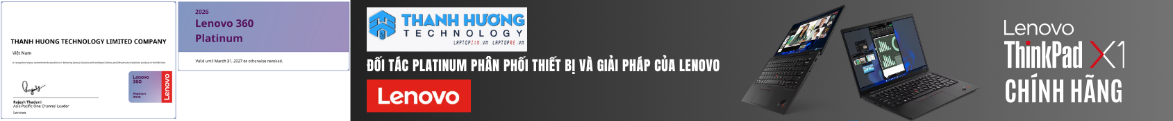Banner Laptop ThinkPad X1 Carbon Series Mới Nhập Khẩu