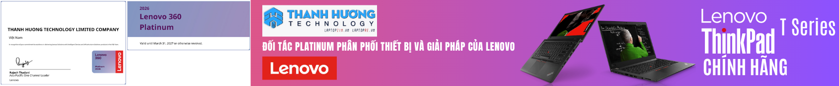 Banner Laptop ThinkPad T Series Mới Nhập Khẩu