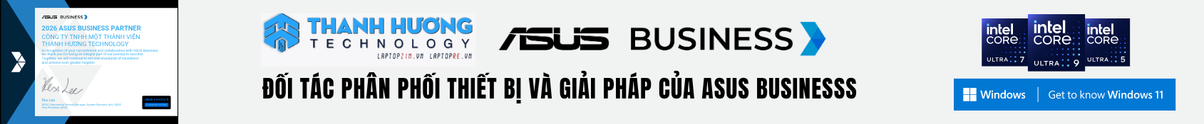 Banner Laptop Asus ExpertBook Mới