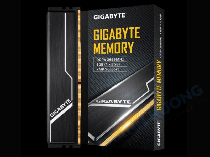 RAM GIGABYTE Memory 8GB (1x8GB) 2666MHz - (GP-GR26C16S8K1HU408)