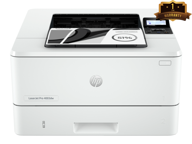 Máy in laser trắng đen đơn năng HP LaserJet Pro 4003DW (2Z610A) Wifi, In 2 mặt tự động - Mới 100% chính hãng