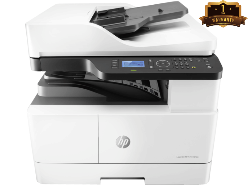 Máy in laser đen trắng đa năng HP LaserJet MFP M440nda (8AF48A) (A3/A4/ In/ Copy/ Scan/ Đảo mặt/ ADF/ USB/ LAN) - Mới 100% chính hãng