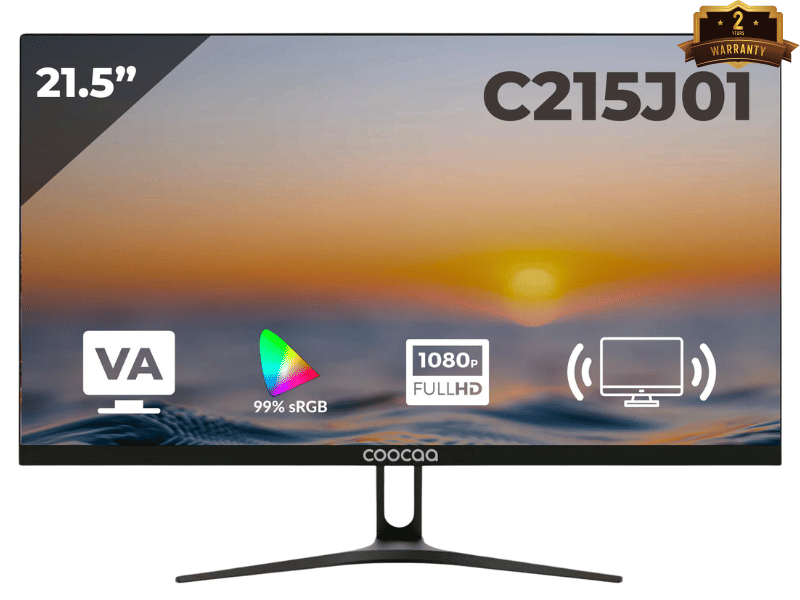 Màn hình máy tính COOCAA C215J01 (22inch VA/ Full HD/ 75Hz) - Mới 100% chính hãng