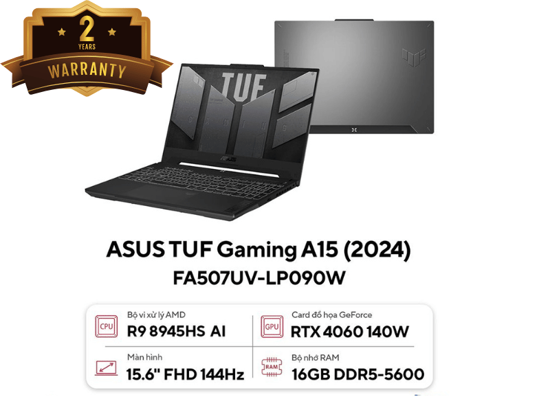 ASUS TUF Gaming A15 FA507UV-LP090W | Mới 100% chính hãng