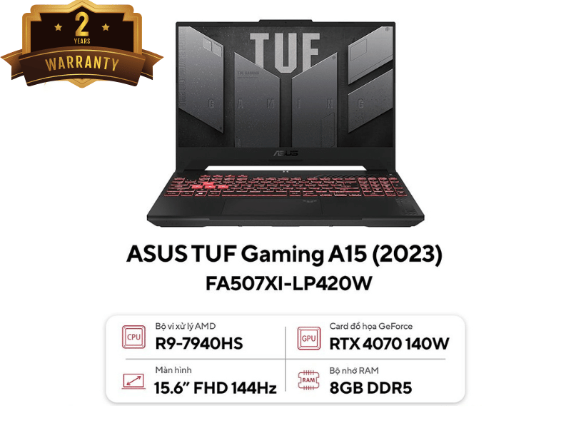 ASUS TUF Gaming A15 FA507XI-LP420W | Mới 100% chính hãng