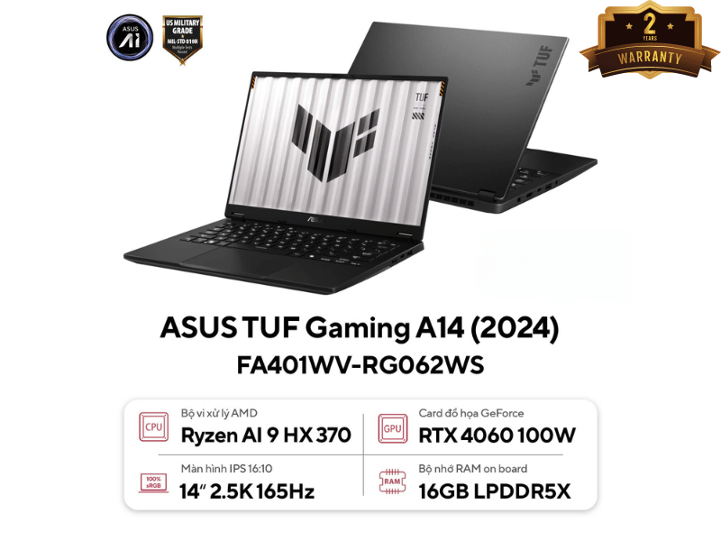 ASUS TUF Gaming A14 FA401WV-RG062WS (2024)