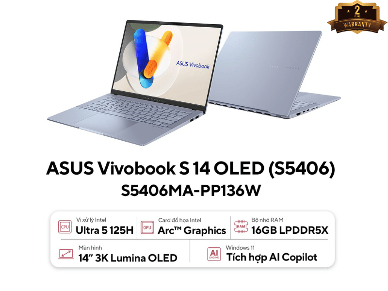 ASUS Vivobook S 14 OLED S5406MA-PP136W