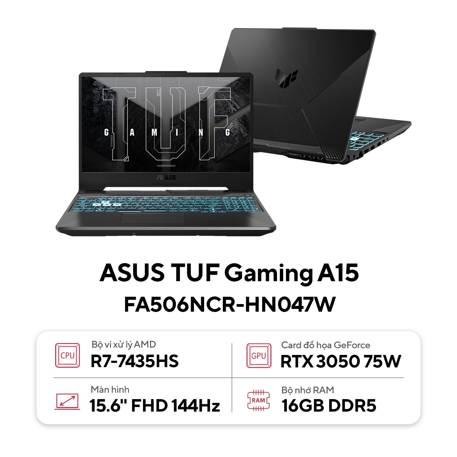 ASUS TUF Gaming A15 FA506NCR-HN047W