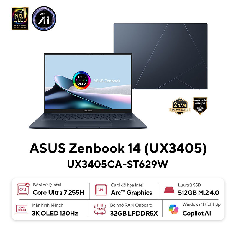 ASUS Zenbook 14 OLED UX3405CA-ST629W