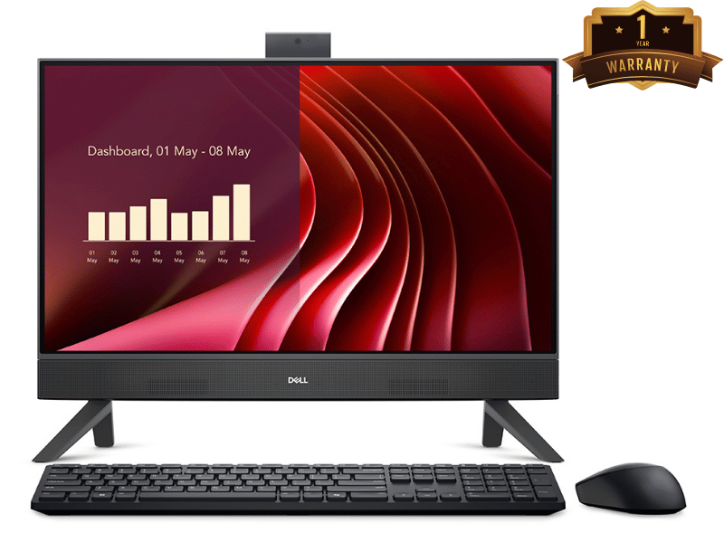 PC All in One Dell 14 EC24250 42AIO241334-02 (i5 1334U/ 16GB/ 1TB SSD/ 23.8inch/ Wifi + BT/ Key + Mouse/ Win 11/ Office/ 1Y)