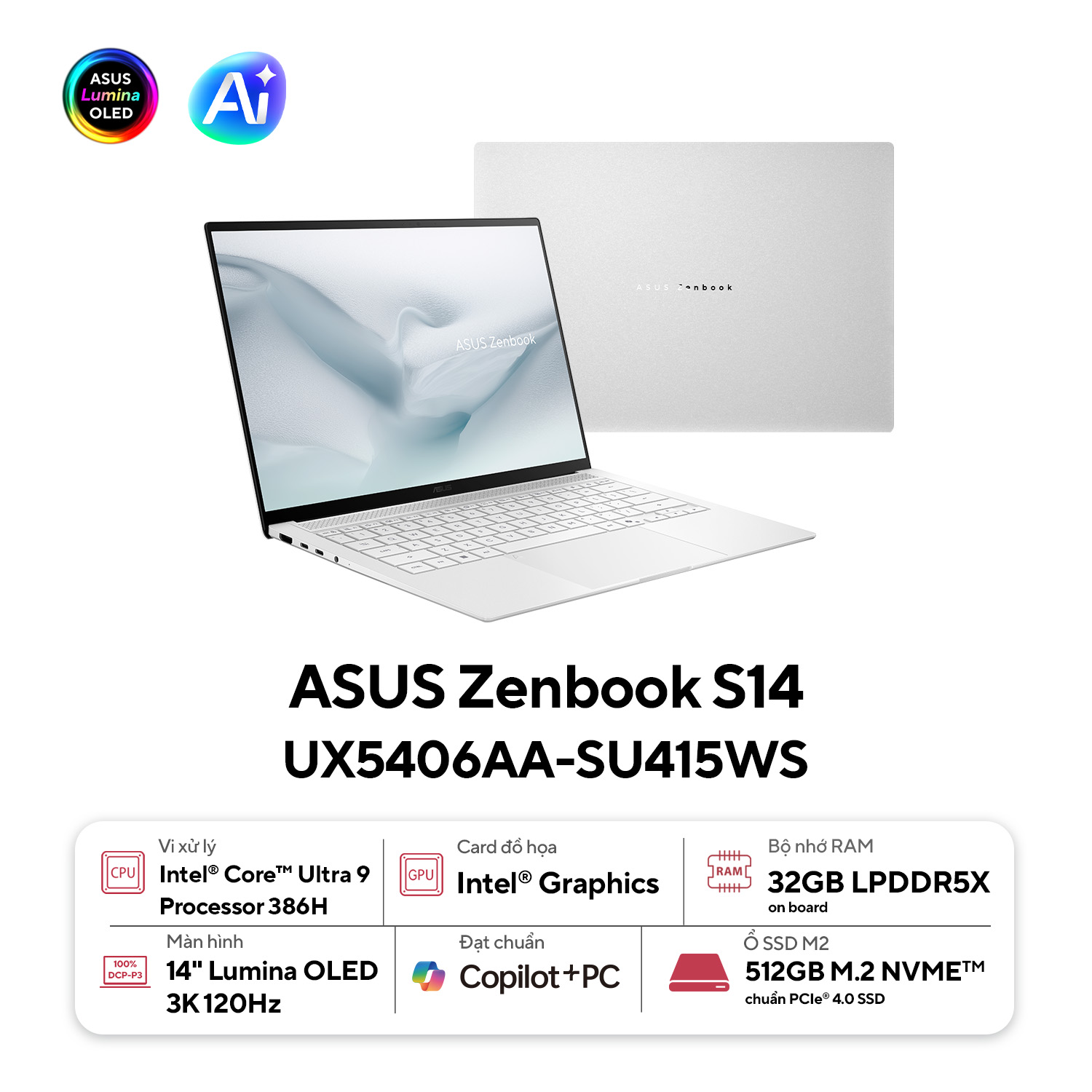 ASUS Zenbook S14 UX5406AA-SU415WS