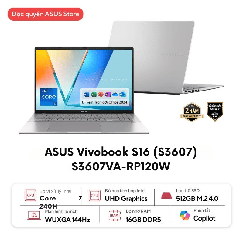 ASUS Vivobook S16 S3607VA-RP120W