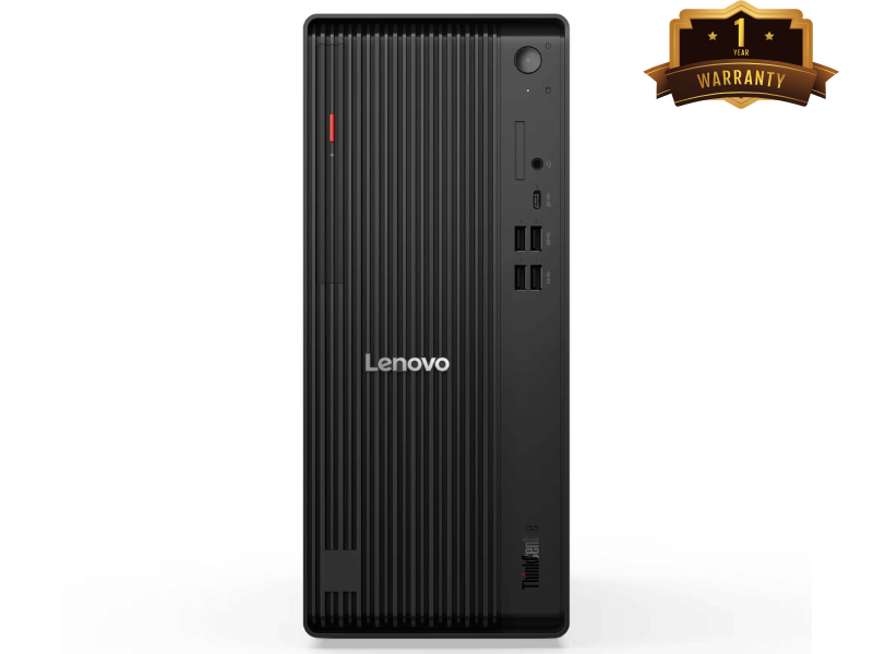 PC đồng bộ Lenovo ThinkCentre M70t Gen 6 12YH002NVA (Ultra 5 225/ 16GB Ram/ 512GB SSD/ Intel Graphics/ KB+M/ Wifi, BT/ NoOS/ Đen/ 1Y)
