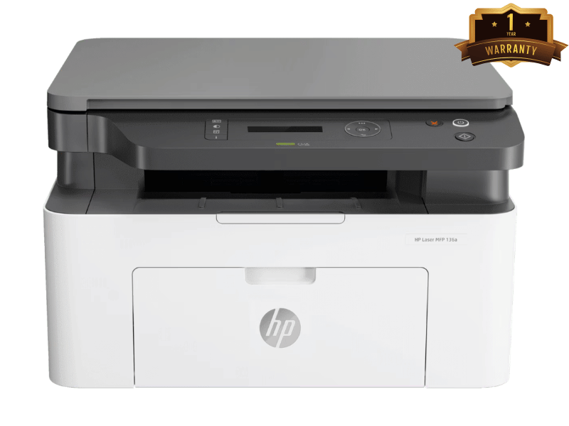 Máy in laser đen trắng đa chức năng HP Laser MFP 136a 4ZB85A (In| Copy| Scan| A4| A5| USB)