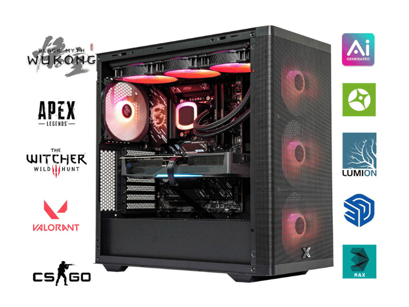 TH AI PC ULTRA 9 285K | 64GB DDR5 | NVIDIA RTX PRO 4000 BLACKWELL 24G