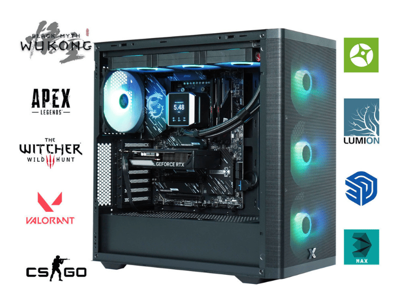 THPC RYZEN 9 9900X | 32G DDR5 | NVIDIA RTX PRO 2000 BLACKWELL 16G