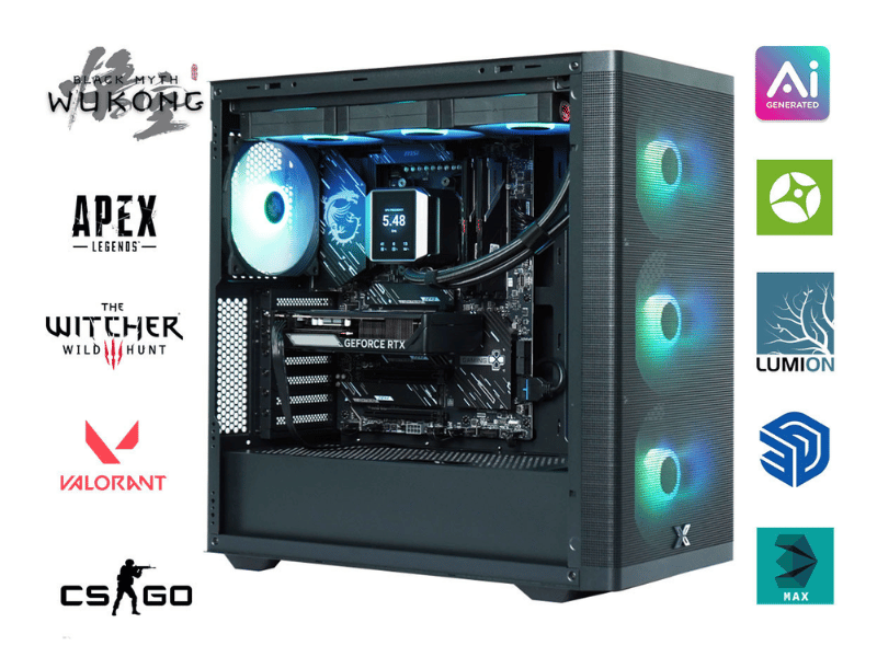 THPC CORE i9 14900KF | 64G DDR5 | NVIDIA RTX 5090 32G