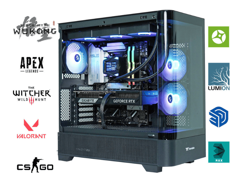 THPC RYZEN 9 9950X | 32G DDR5 | NVIDIA RTX 5070 Ti 16G